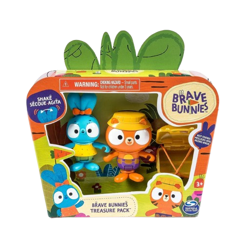Brave Bunnies Basic Figures - Treasure Pack
