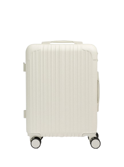 Parfois Striped Travel Suitcase M
