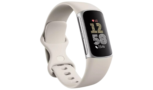 Fitbit Charge 6 Fitness Tracker - Porcelain