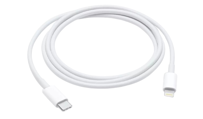 Apple 1m USB-C to Lightning Cable - White