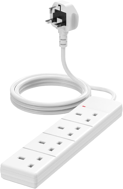 4 Way Extension Lead 2m