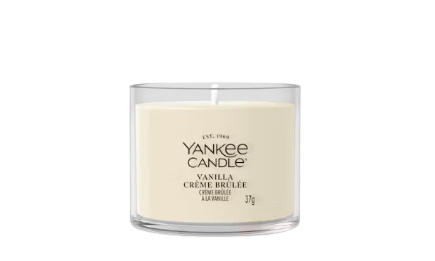 Yankee Candle Mini Vanilla Crème Brûlée Candle