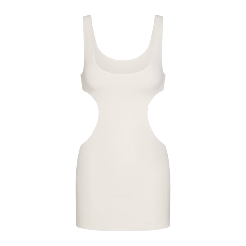 SKIMS Cut-O Mini Dress Marble