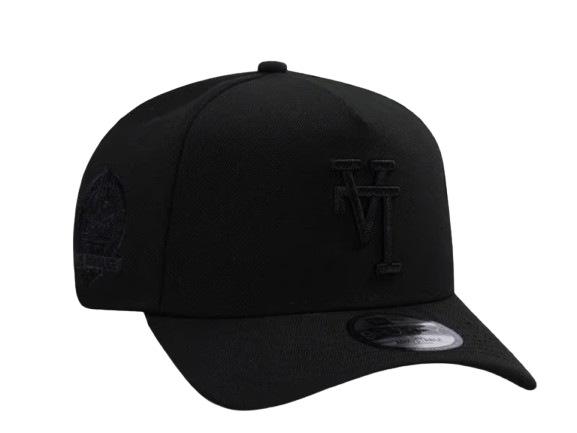 New Era Los Angeles Dodgers Black on Black Prime Edition 9Forty A Frame Snapback Cap