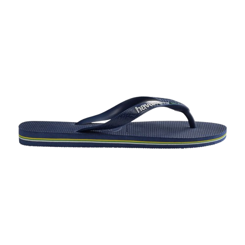 Havaianas Brasil Logo Navy
