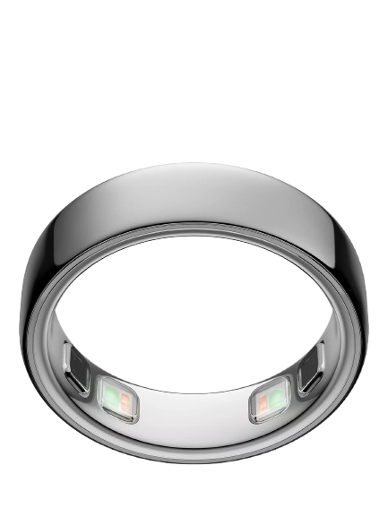 Oura Ring 5 Health & Fitness Tracker Smart Ring, Silver