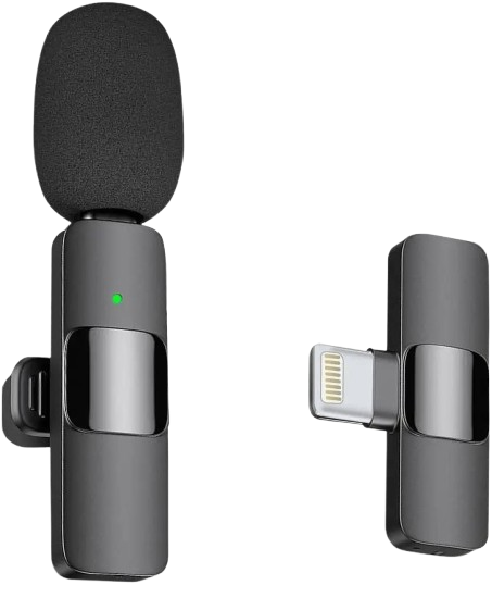 iZEN Wireless Lavalier Microphone for iPhone iPad