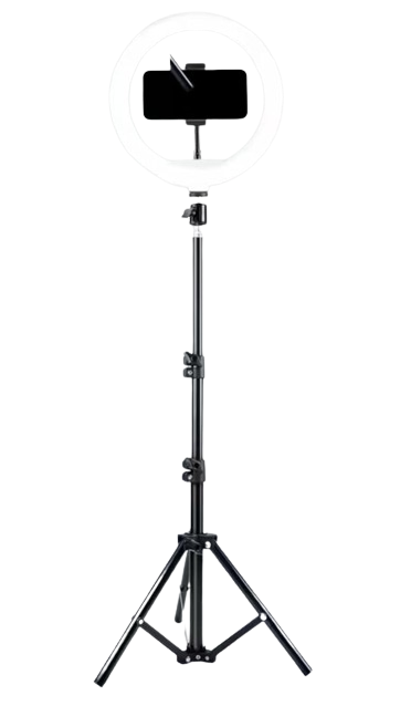 14" SelfiePlus Ring Light with Tripod Stand & Phone Holder