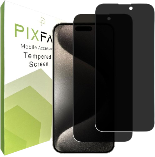 PIXFAB iPhone 17 Pro Max Privacy Screen Protector