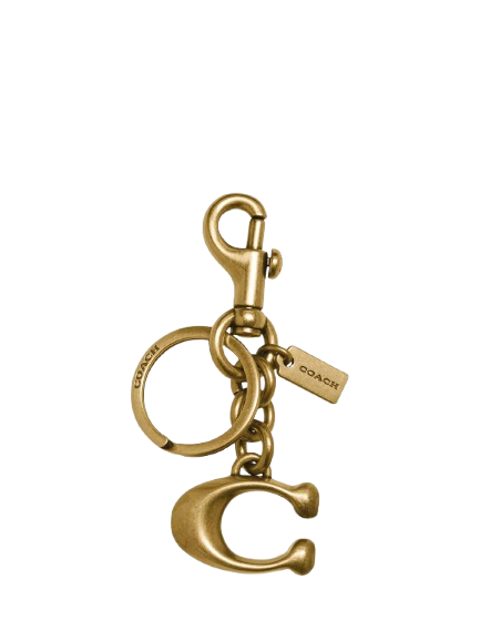 Coach Signature C Bag Charm, Brass