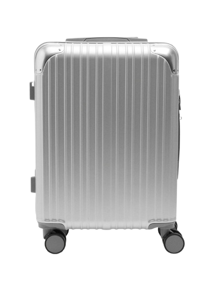 Parfois Textured travel suitcase M