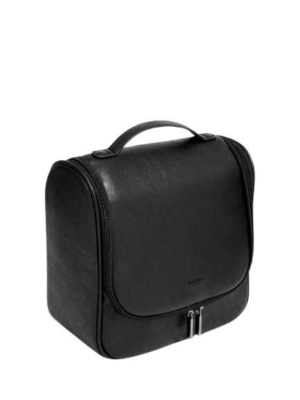 Stackers Hanging Wash Bag, Black