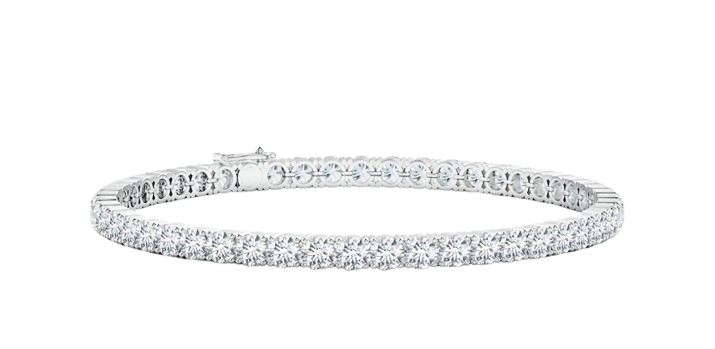 VVS Lab-Grown Classic Diamond Linear Tennis Bracelet