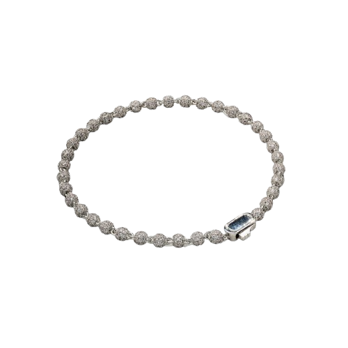 CRAFTD Iced Ball Pendant Bracelet