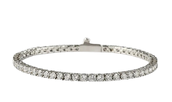 Cernucci Tennis Bracelet White Gold 3mm