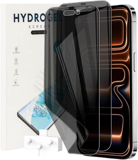 KZIOACSH Privacy Screen Protector for iPhone 17 Pro Max