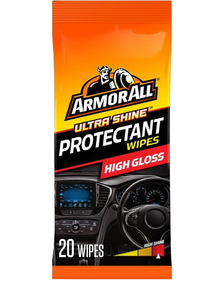 Armor All Automotive Biodegradable Gloss Finish Protectant Wipes