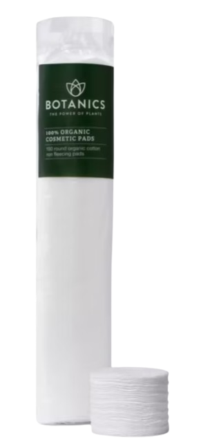 Botanics 100% Organic Cotton Pads x100