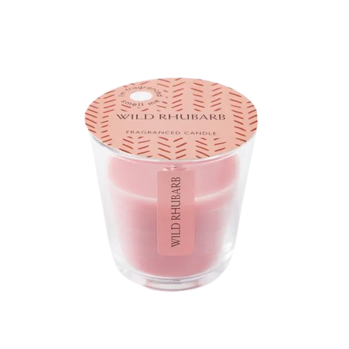 Dunelm Wild Rhubarb Candle
