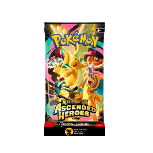 Pokemon Cards Ascended Heroes, English Mega Series - Booster Pack
