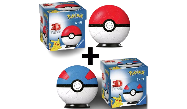 Pokémon 3D 54 Piece Ball Twister Puzzle