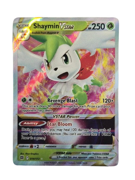 Shaymin VSTAR 014/172 Holo Brilliant Stars NM/M