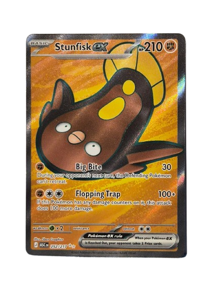 Stunfisk EX 252/217 Ultra Rare – Ascended Heroes NM/M