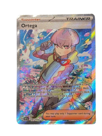 Ortega 219/197 Ultra Rare – Obsidian Flames NM/M