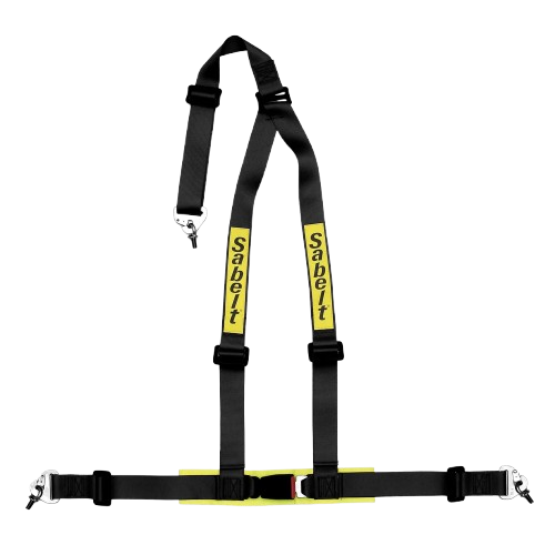 Sabelt 3 Point Clip In Harness - Black