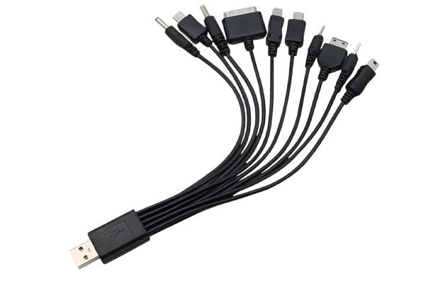 10 in 1 Universal USB Cable Multi Charger Adapter