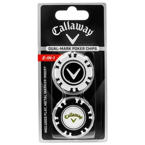 Callaway Dual Mark Poker Chip Ball Markers