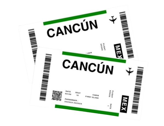 Flights + Hotel Cancun 2 People
