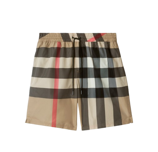 Burberry Check Swim Shorts