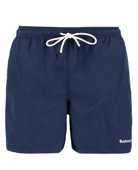 Barbour Staple Logo 7" Swim Shorts Navy