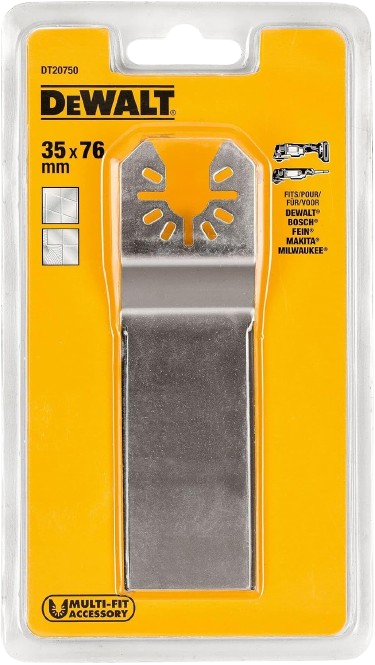 Dewalt DT20750 Multi-Tool Knife Blade Rectangular Pack of 6