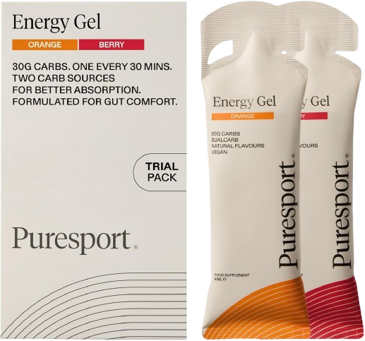Puresport Fast-Release DualCarb Energy Gels Trial Pack