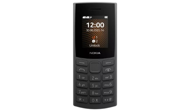 Vodafone Nokia 105 2nd Edition Mobile Phone - Charcoal