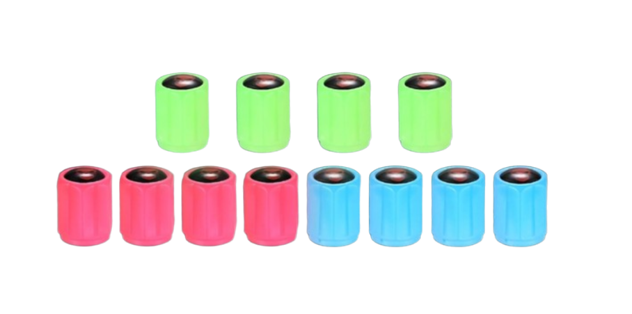 12 Car Dust Caps