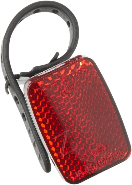 Fischer Adult Reflector Rear Universal Holder Red