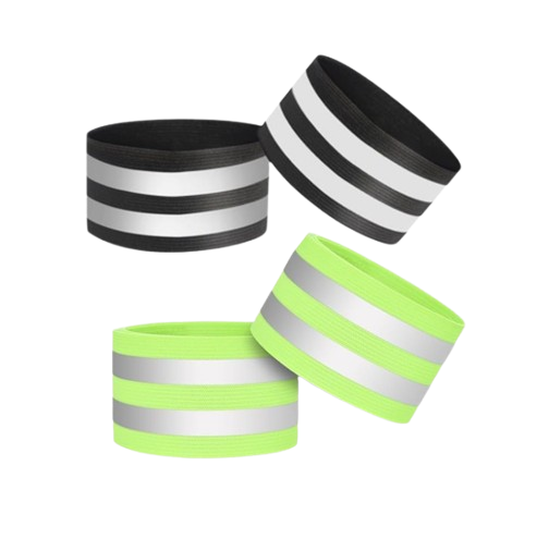 4 Pcs High Visibility Armbands