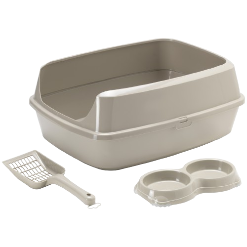 Moderna KitCat Feeding and Litter Tray Kitten Starter Kit Large