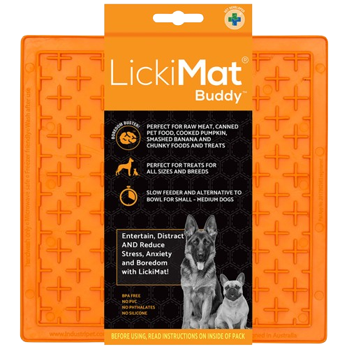 LickiMat Buddy Boredom Buster Orange
