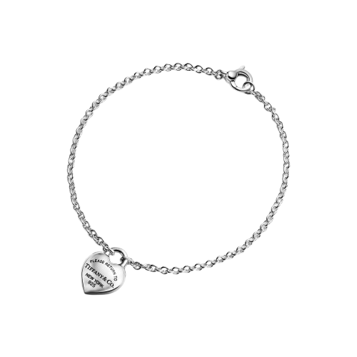 Full Heart Bracelet in Sterling Silver