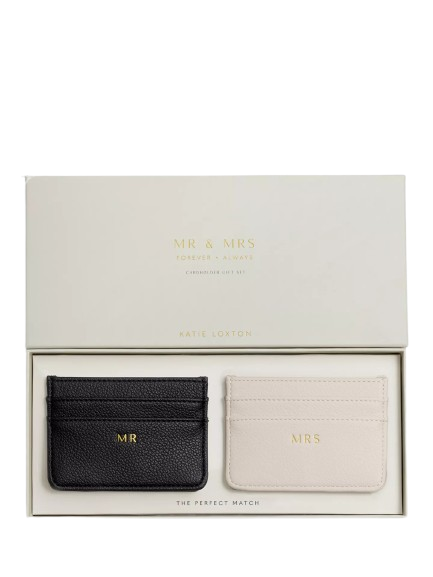 Katie Loxton Mr & Mrs Card Holder Gift Set