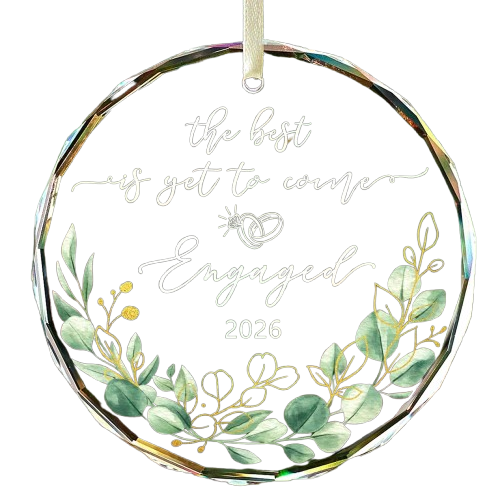 Engaged 2026 Keepsake Ornament