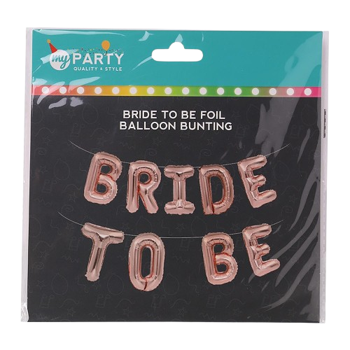 Bride to Be Foil Balloon Bunting