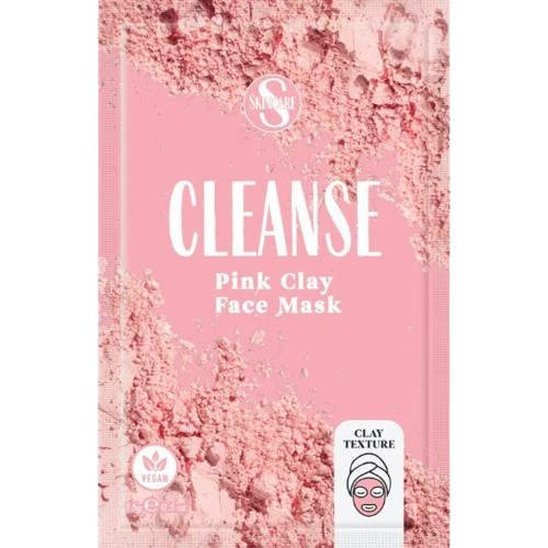 Skincare Cleanse Pink Clay Face Mask
