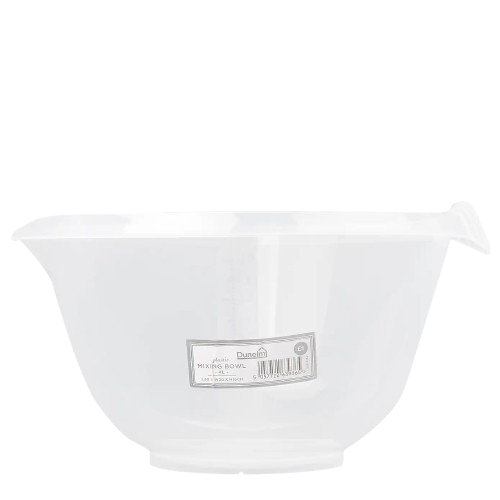 Dunelm Plastic 4L Mixing Bowl