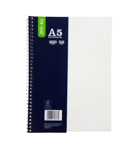 Pen & Gear A5 Notebook