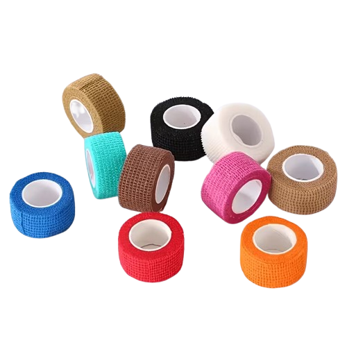 4 pcs elastic self - adhesive tape